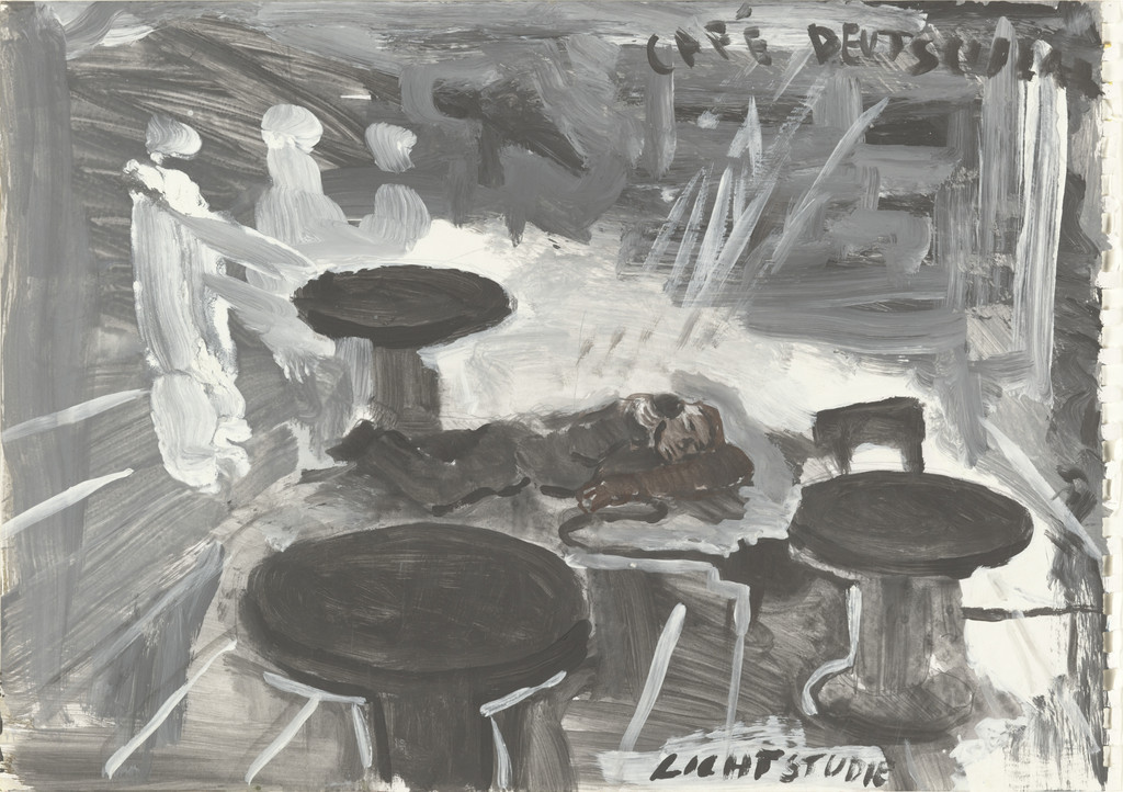 Café Deutschland/Lichtstudie, Café Germany/Light Study