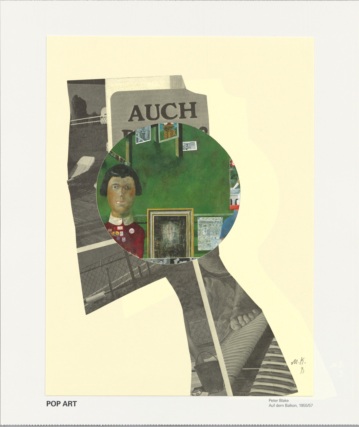 Martin Kippenberger. Untitled (Peter Blake). 1991
