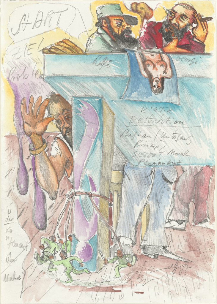 Start Ziel Problem oder Konferenz über Malerei