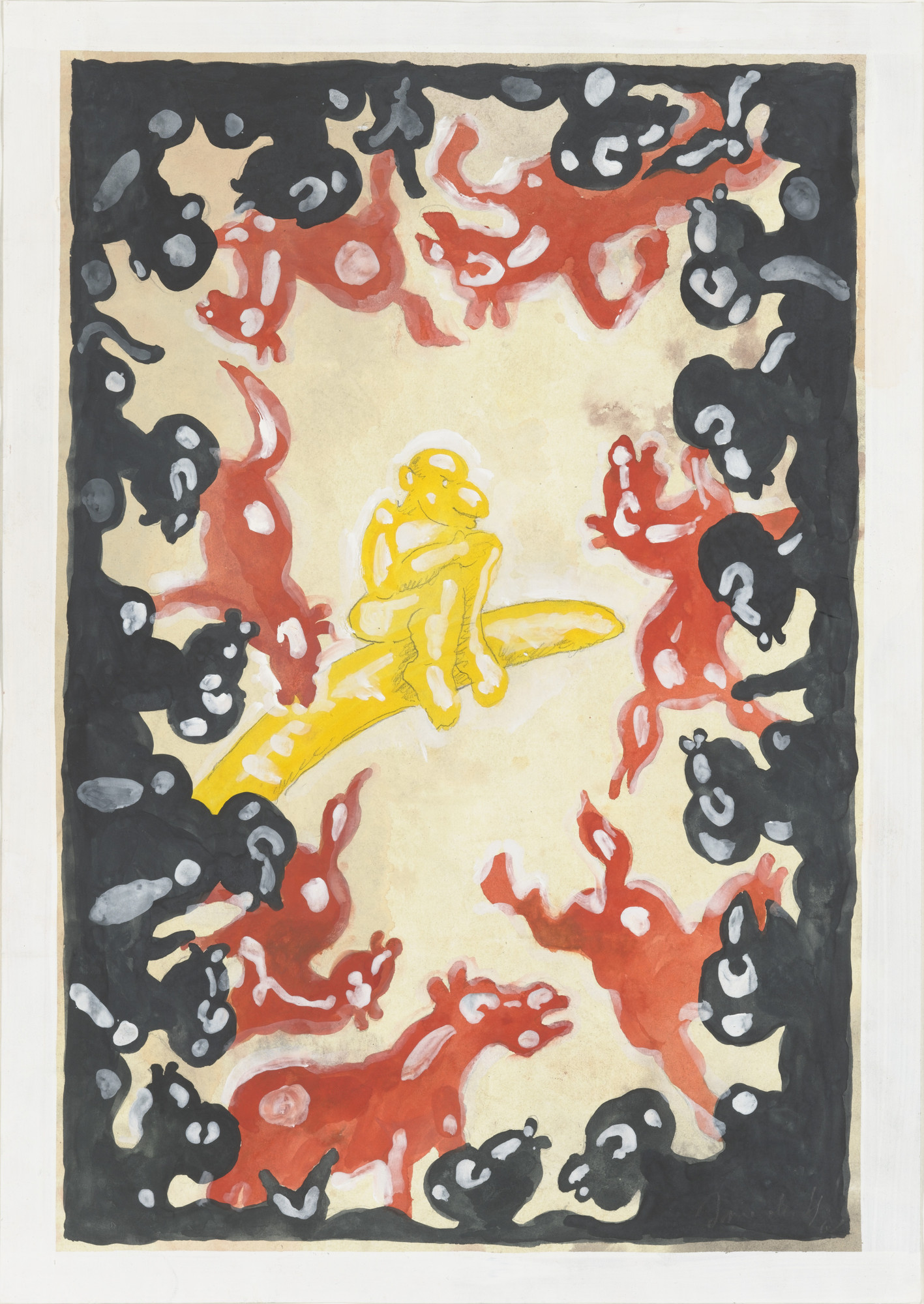 Jörg Immendorff. Untitled