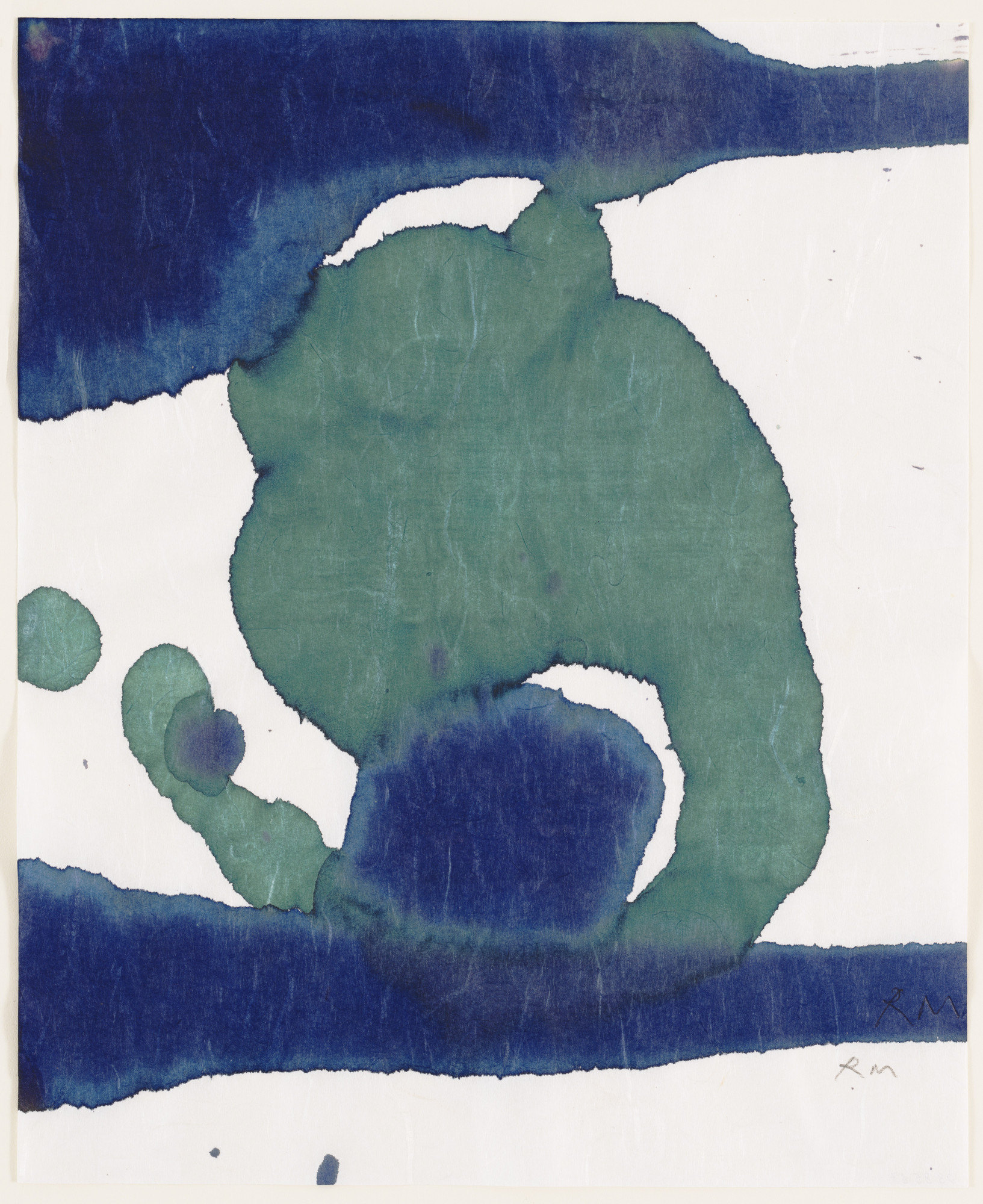 Robert Motherwell. Untitled from the series Lyric Suite