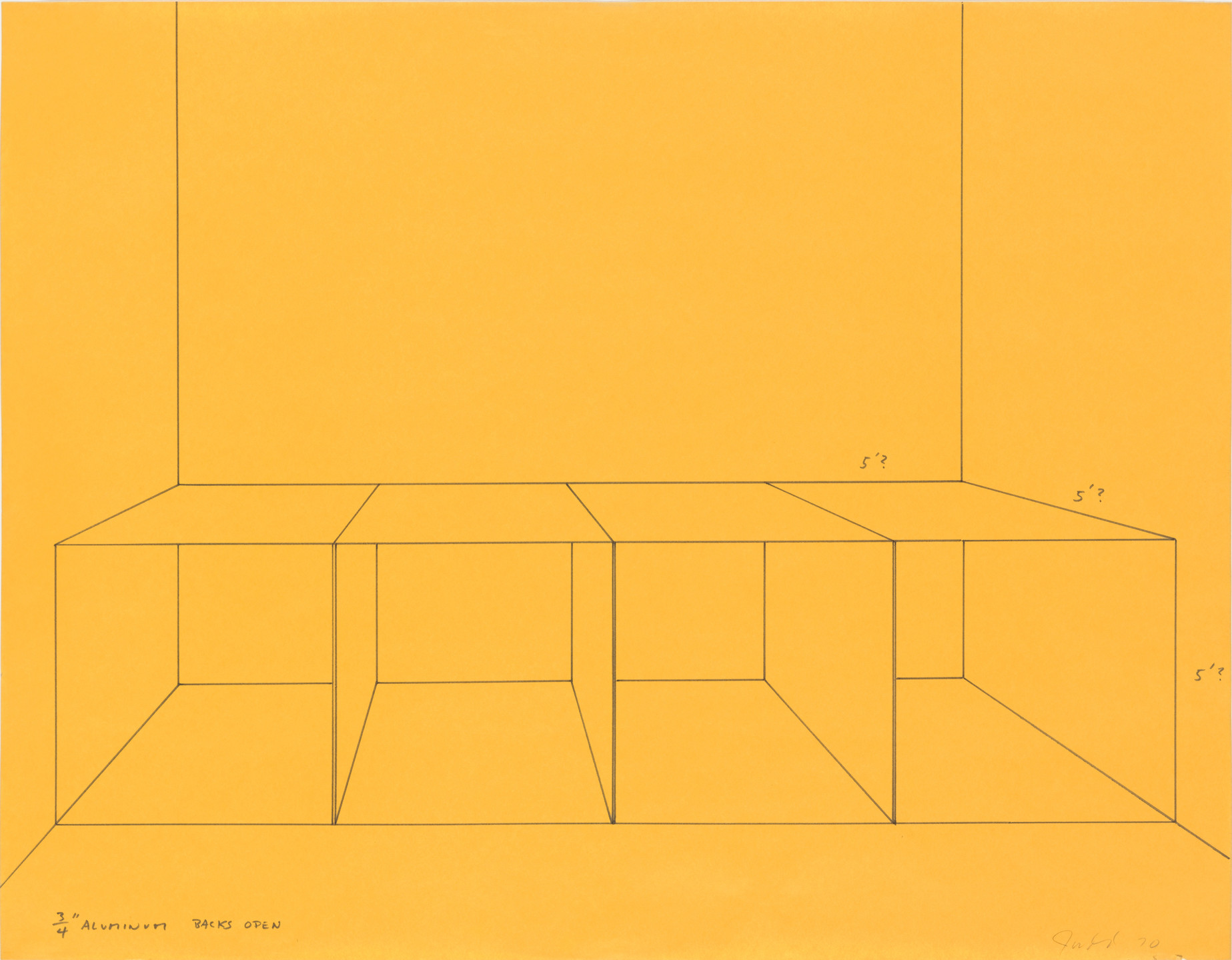 Donald Judd. Untitled. 1970