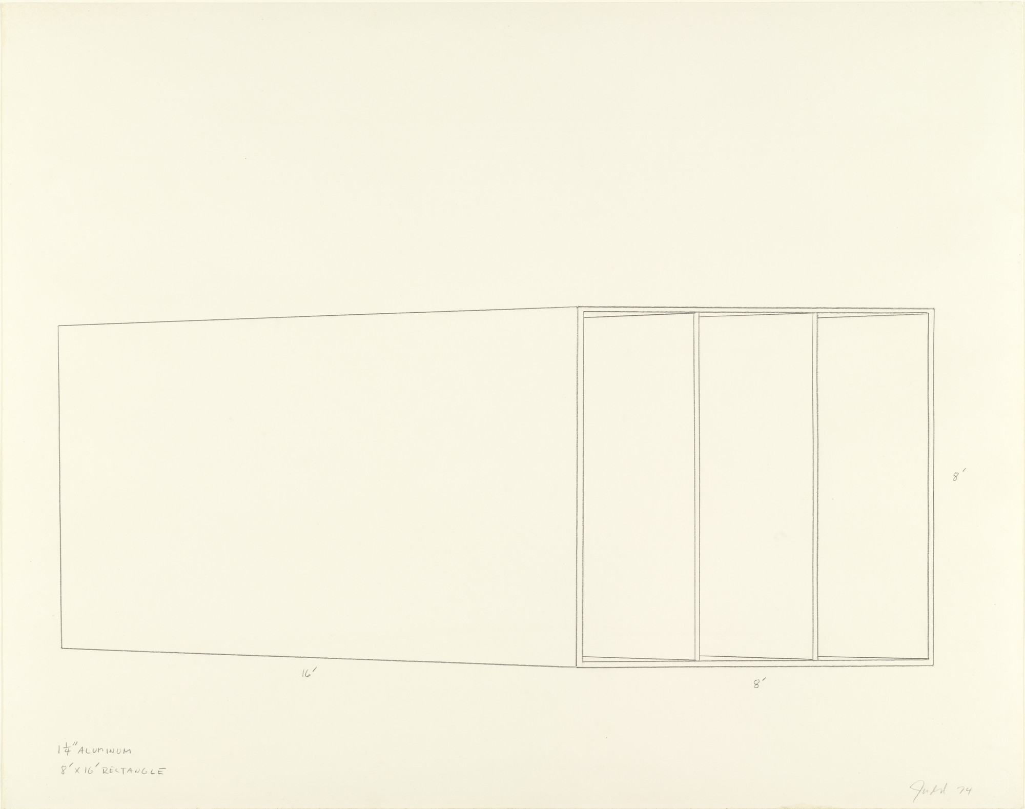 Donald Judd. Untitled