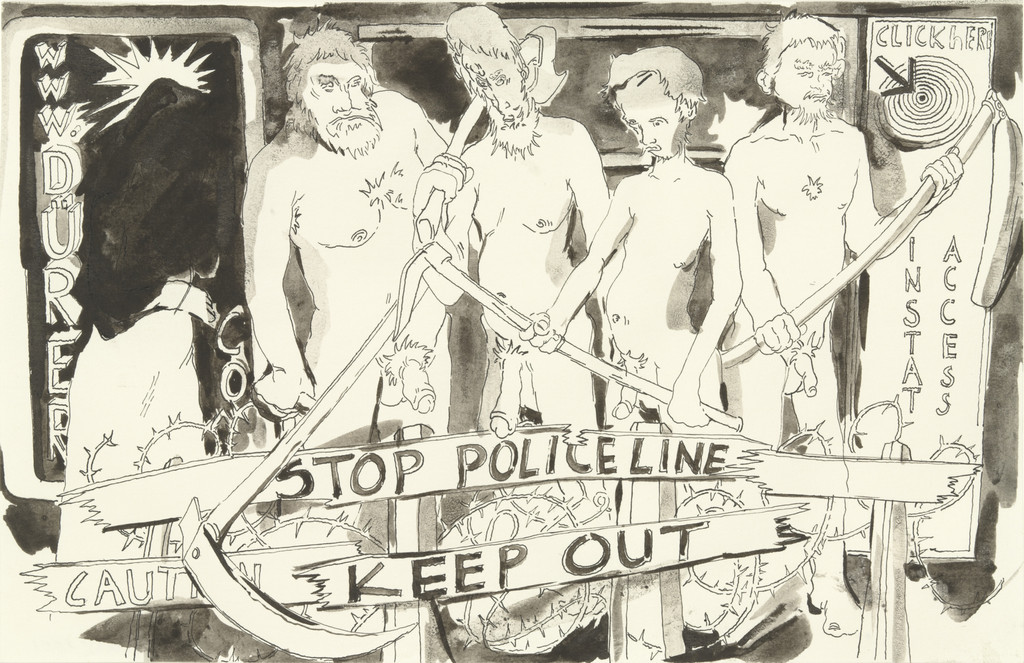 Untitled (Stop Police Line)