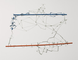 Gego (Gertrud Goldschmidt). Drawing without Paper 84/25 and 84/26. 1984 and 1987