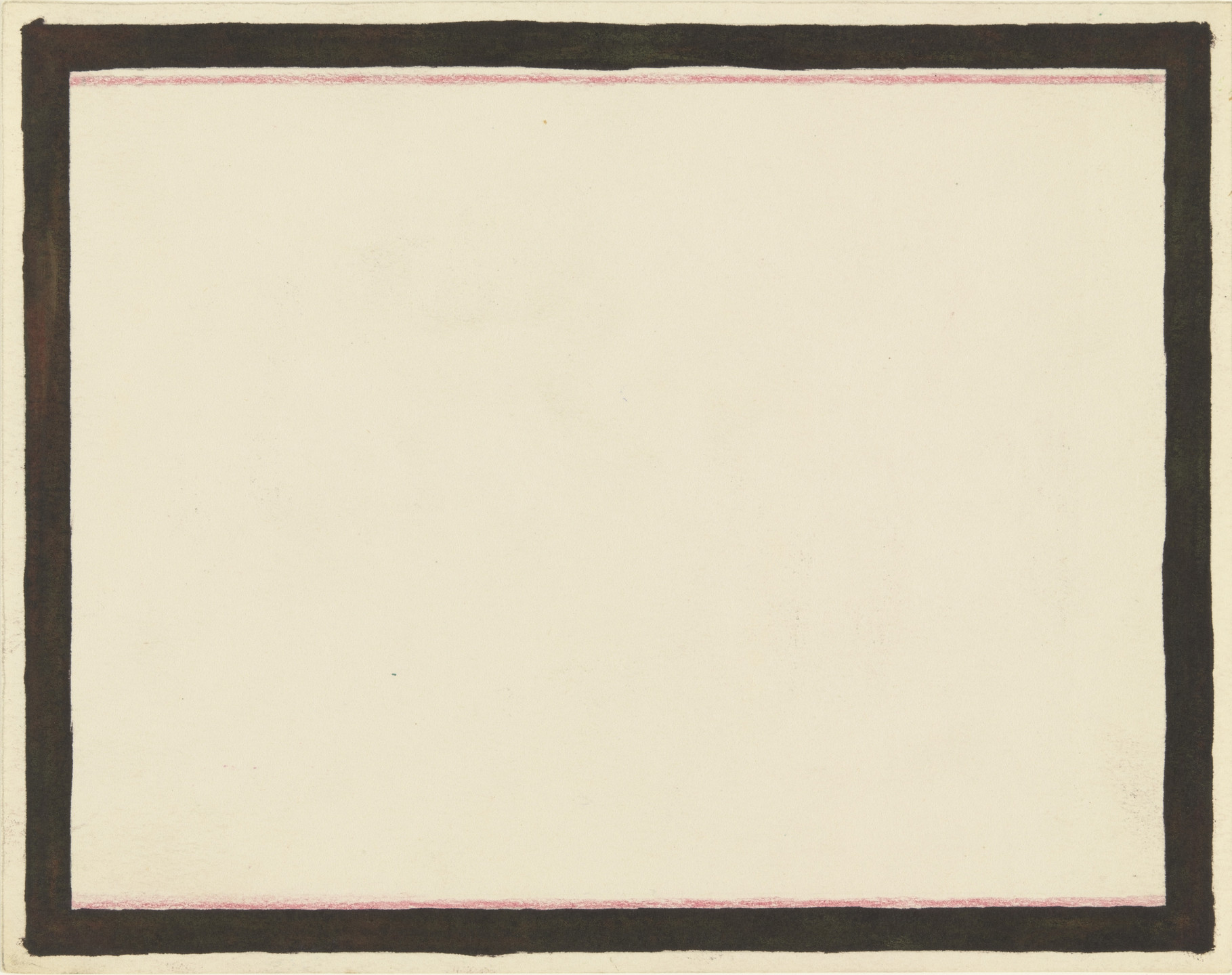 Jo Baer. Untitled. 1963