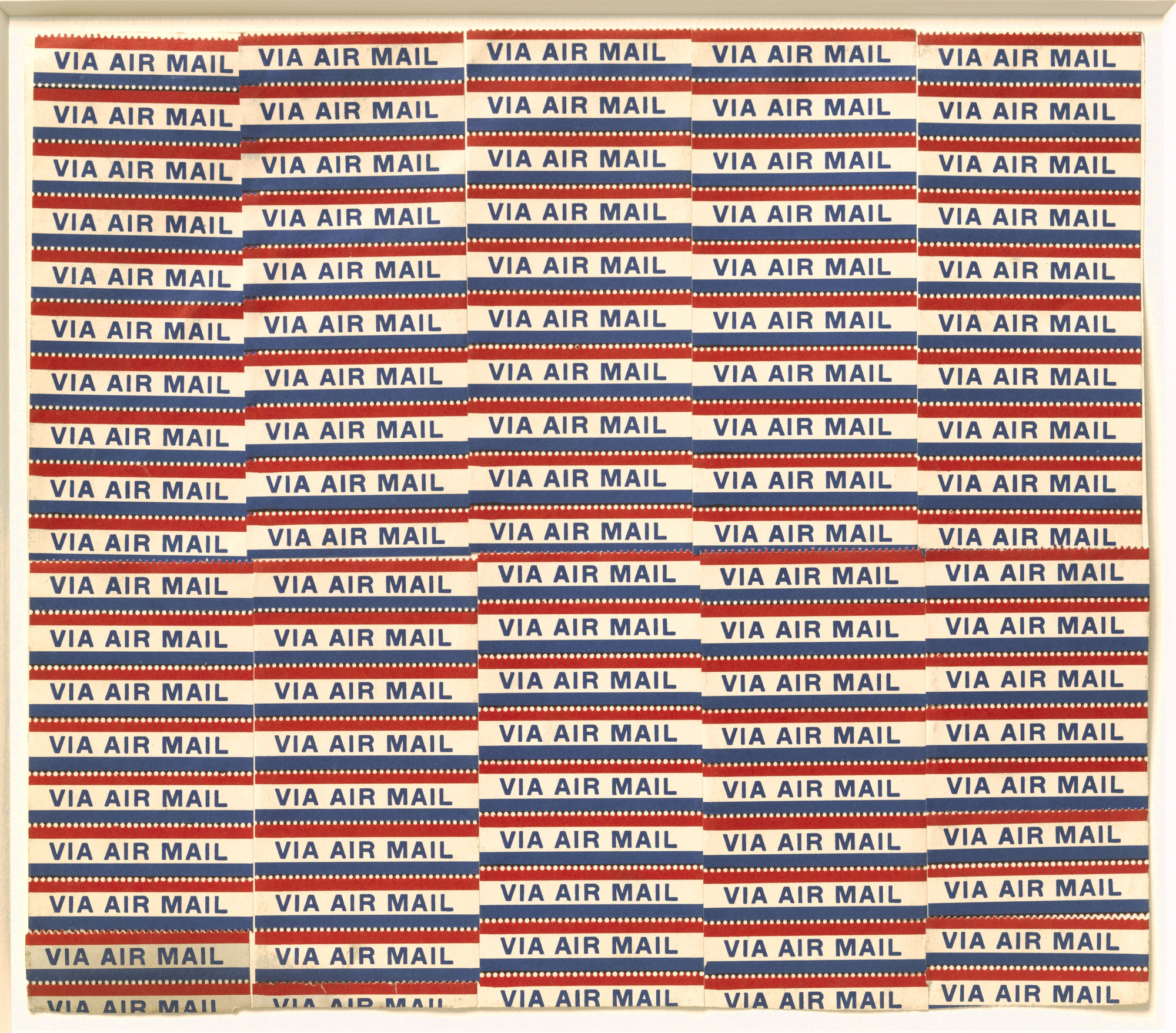 Yayoi Kusama. Airmail No. 2 Accumulation. 1963 | MoMA