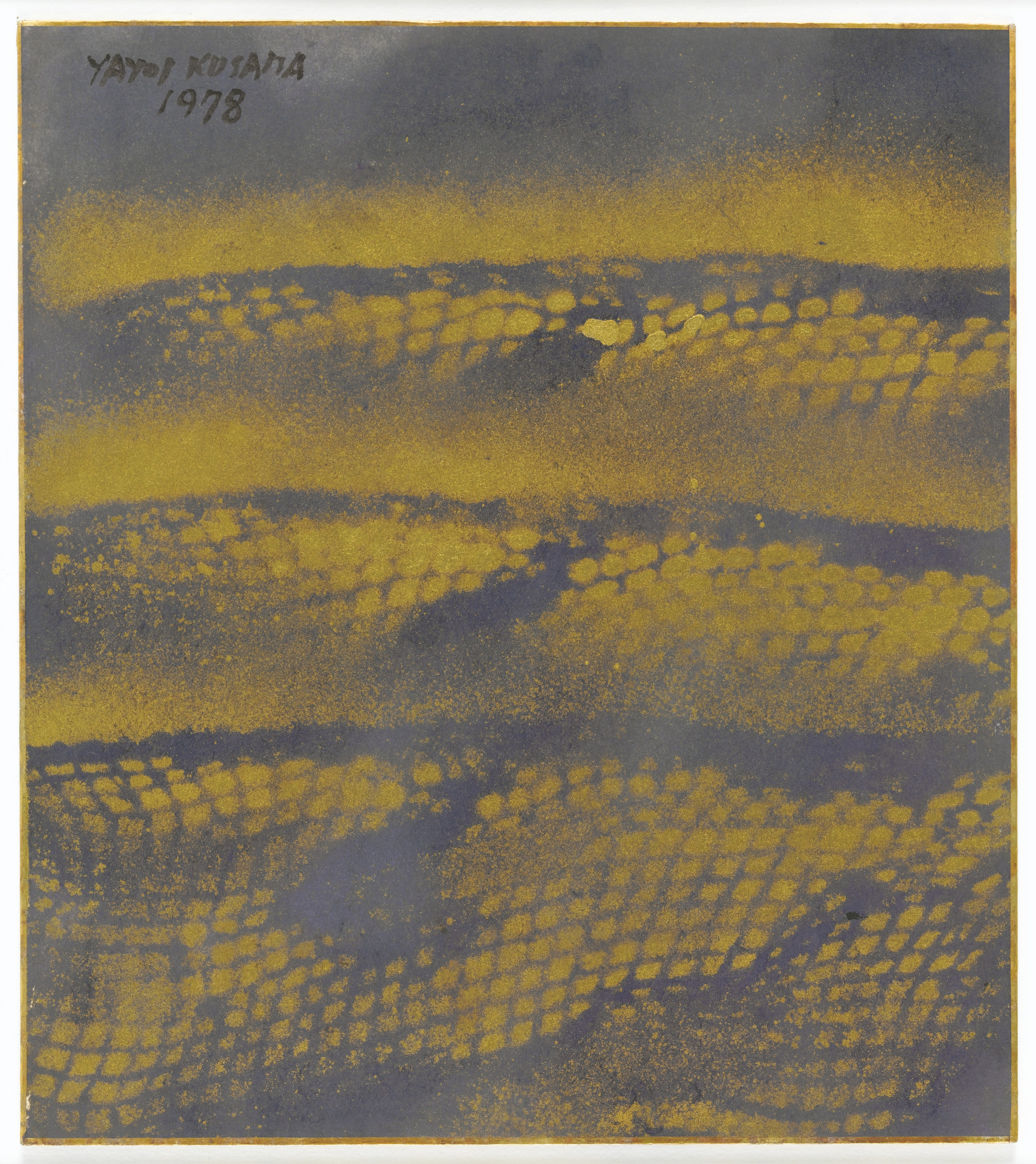 絵画 Painting Yayoi Kusama. Untitled. 1978 | MoMA