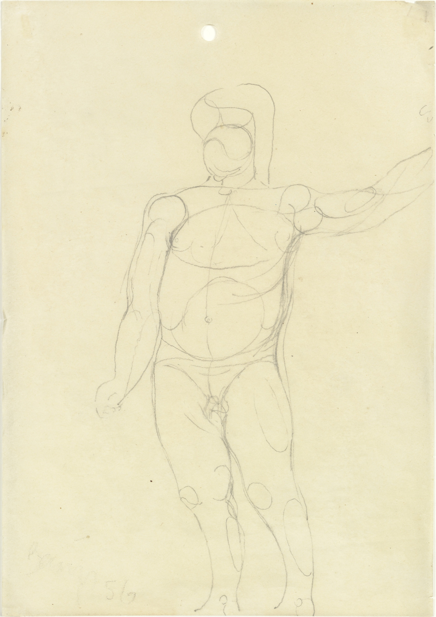 Joseph Beuys. Untitled. 1956 | MoMA