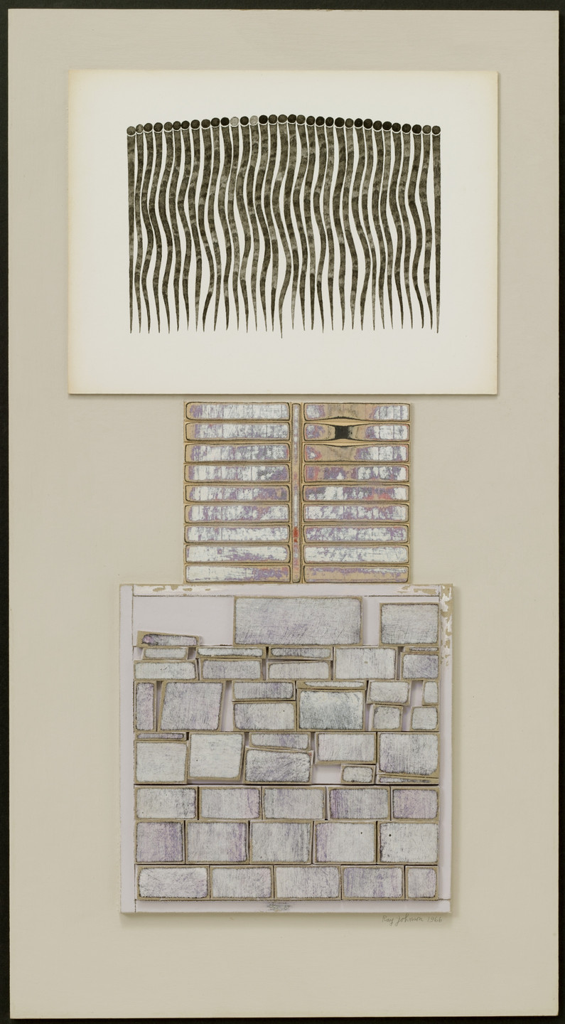 Ray Johnson. Bridget Riley&#39;s Comb. 1966