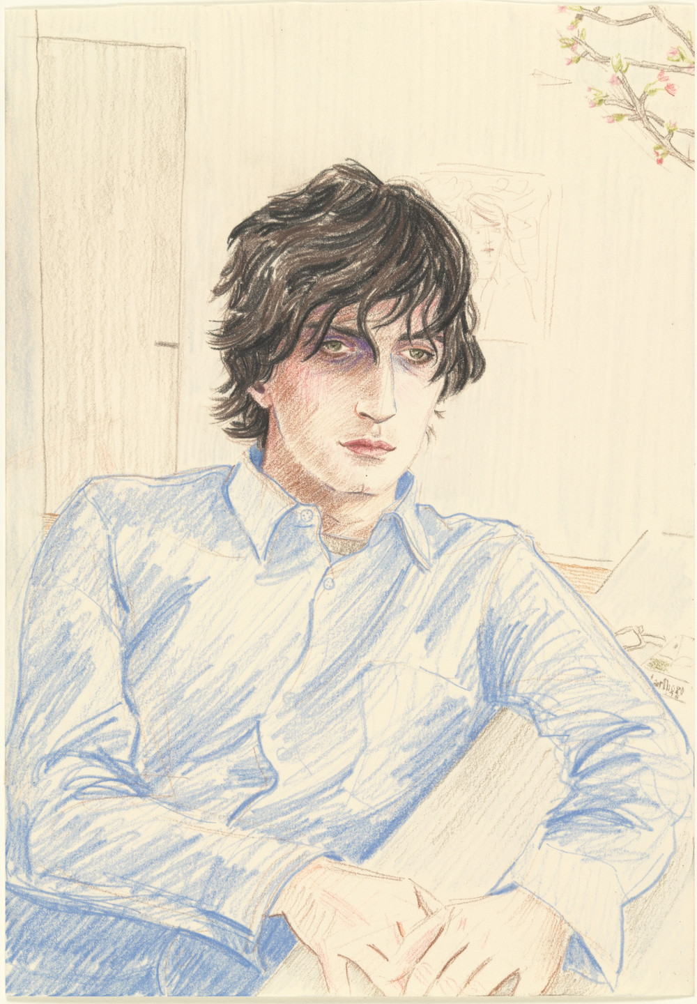 Elizabeth Peyton、Earl's Court、希少画集画 絵画