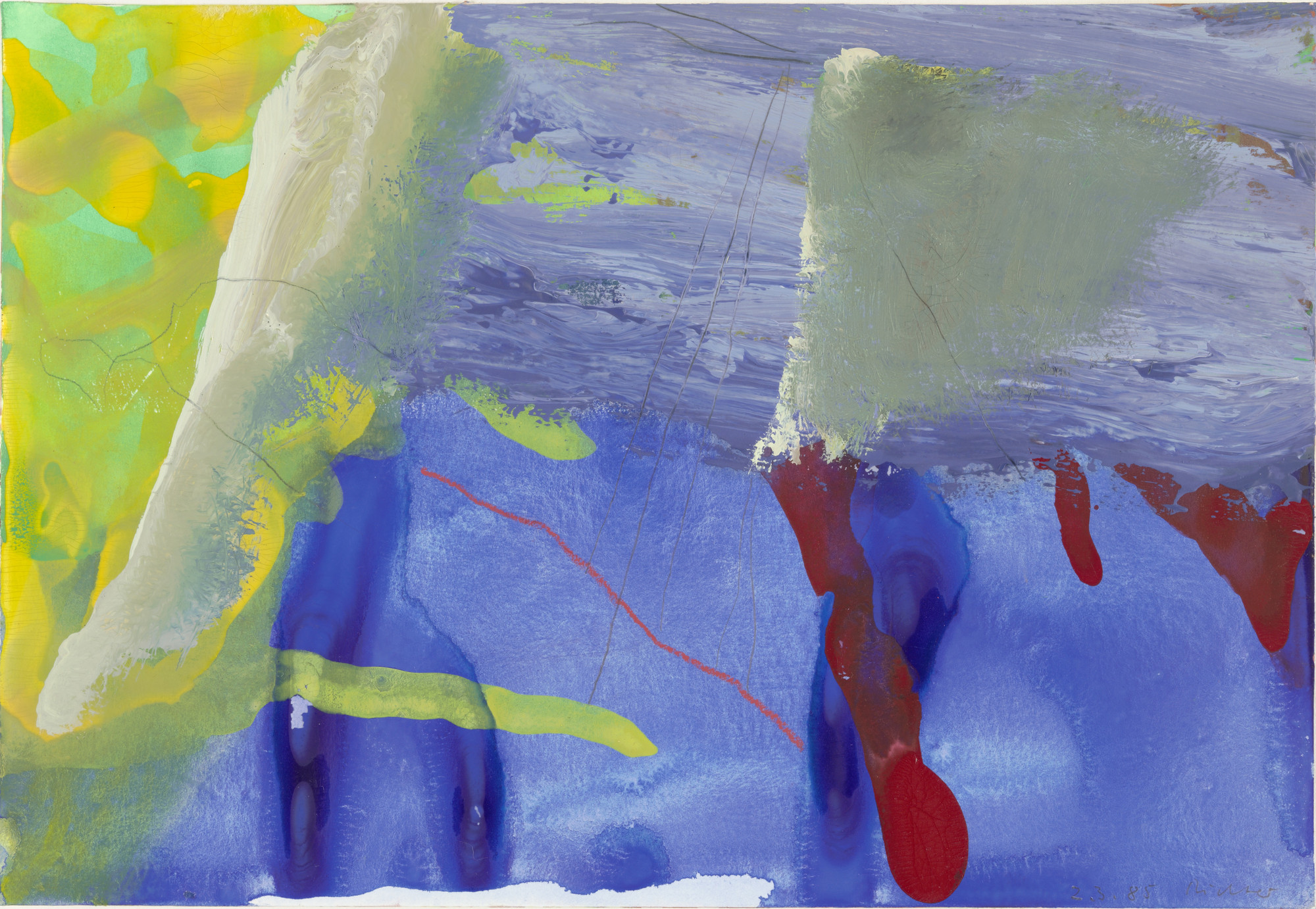 Gerhard Richter. 2.3.85