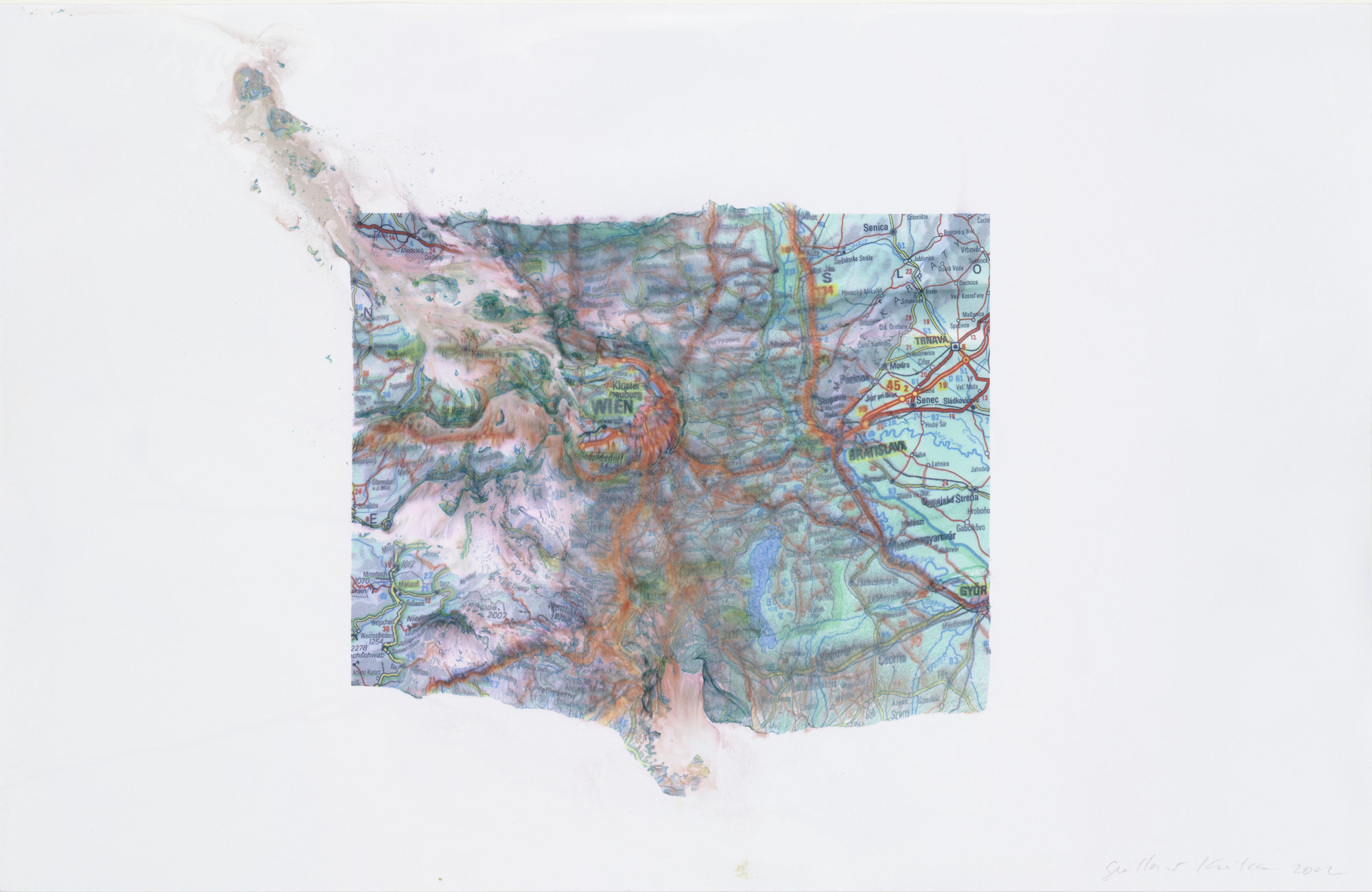 Guillermo Kuitca. Wien-Bratislava. 2002