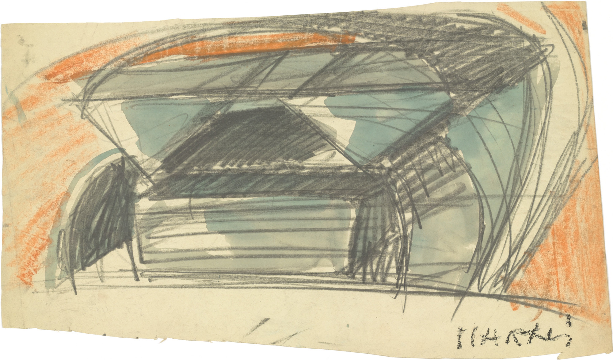 Markus Lüpertz. Untitled. 1964