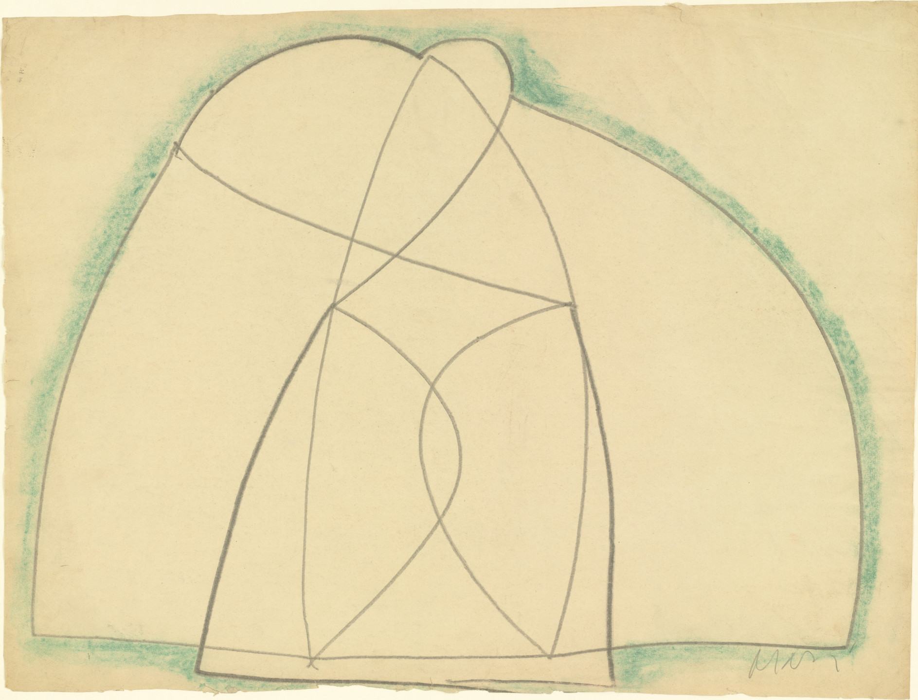 Markus Lüpertz. Untitled from the Dithyrambe Series. 1964