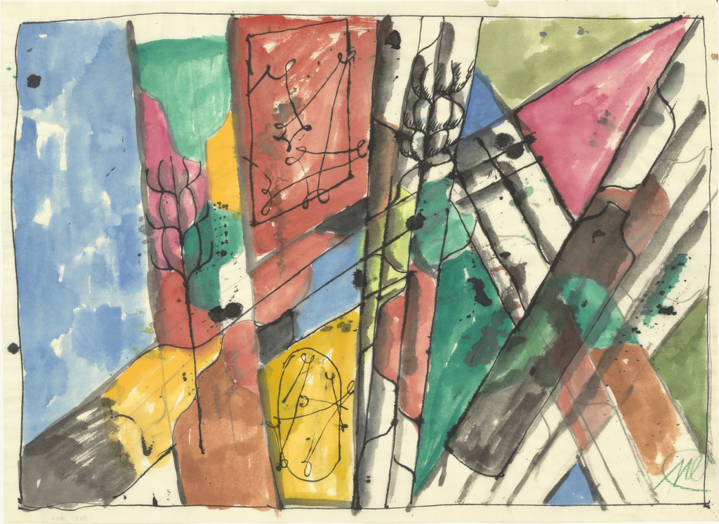 Untitled (Landschaft, abstrakt)