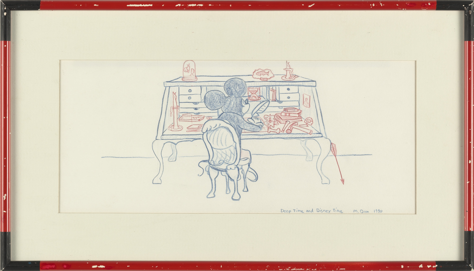 Mark Dion. Deep Time and Disney Time. 1990