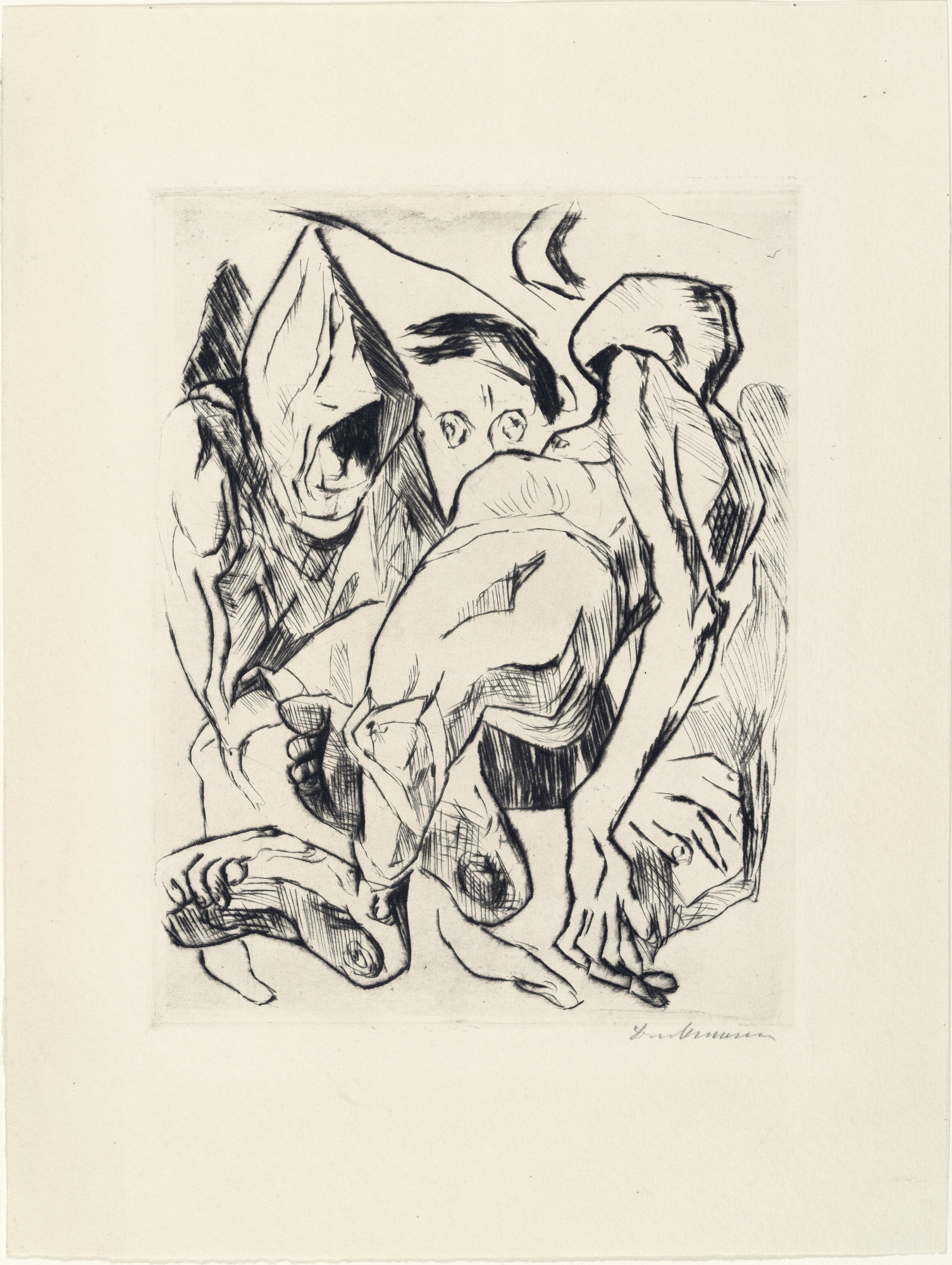 Max Beckmann. Second Illustration for Chapter One