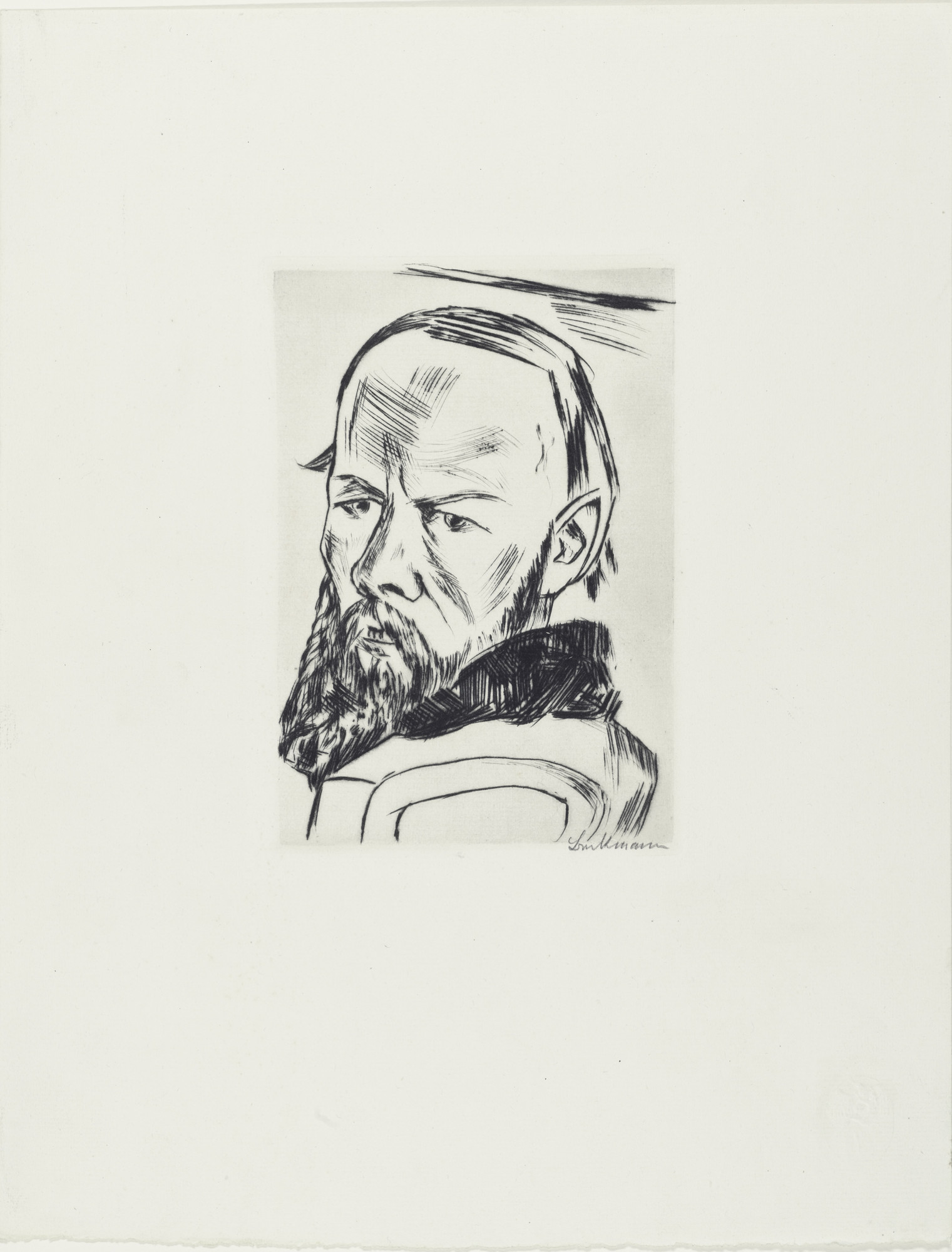 Max Beckmann. Dostoyevsky II