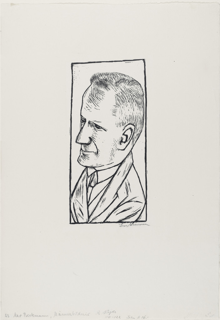 Portrait of Reinhard Piper (Bildnis Reinhard Piper)