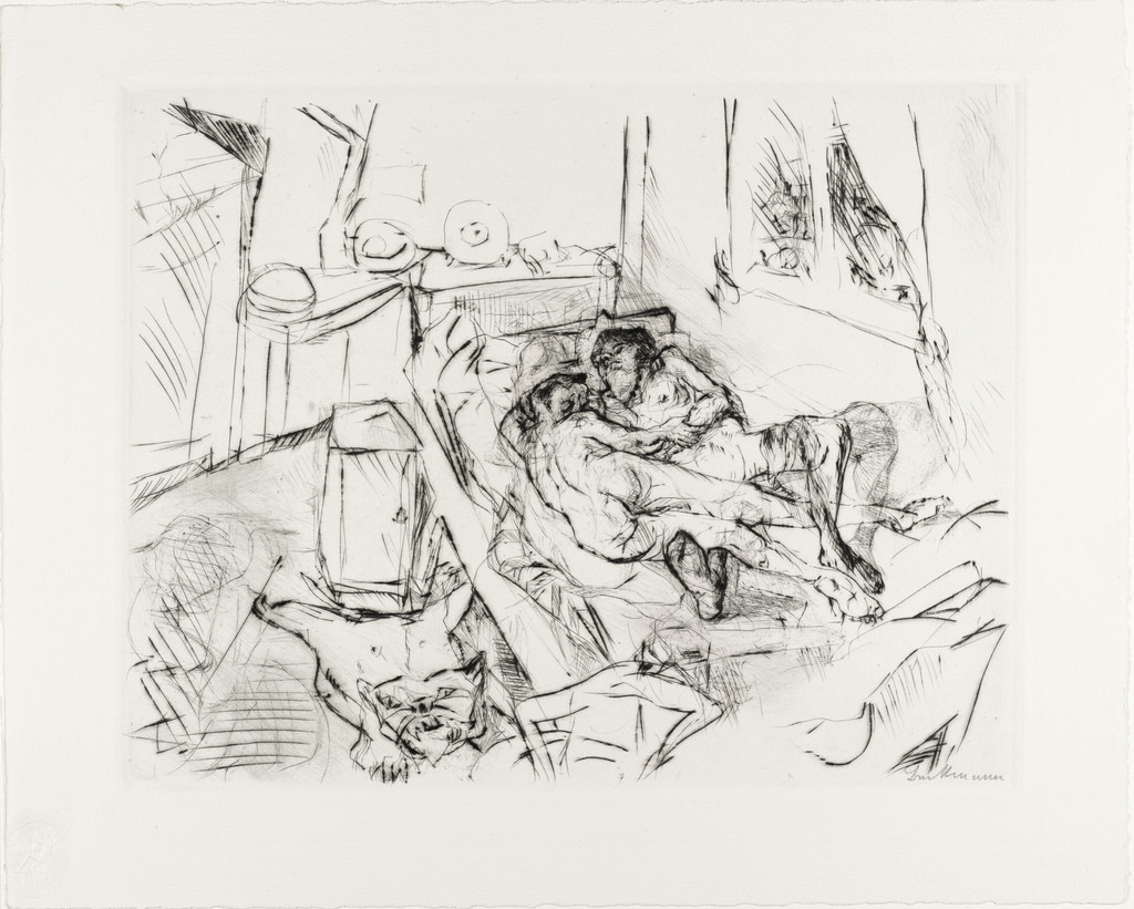 Lovers I (Liebespaar I) from Faces (Gesichter)