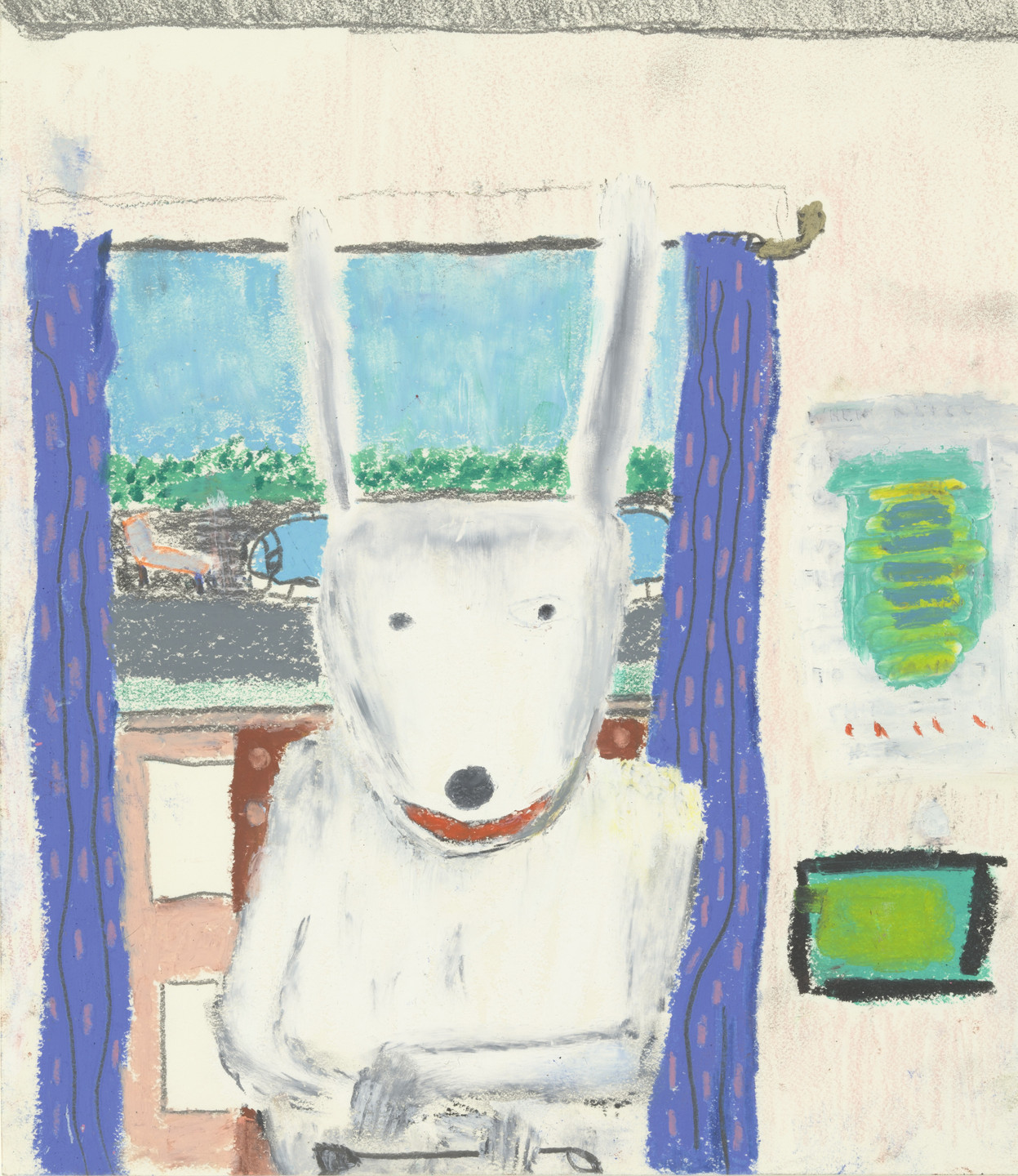 John Lurie. When Alice Got Off of Her Cell Phone and Came in From the Pool the Bunny Was Going to Give Her a Spanking. (2003)
