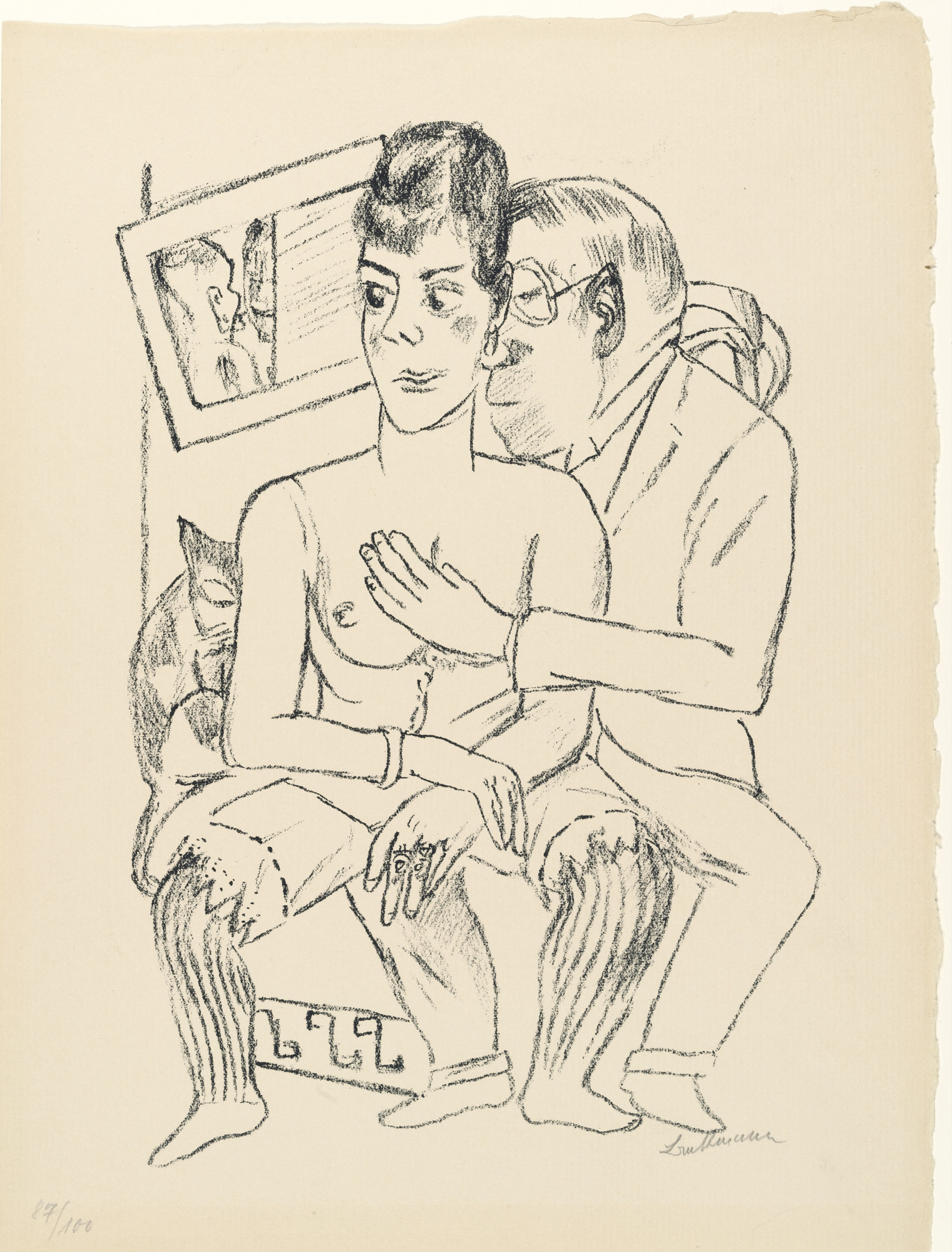 Max Beckmann. Deaf and Dumb