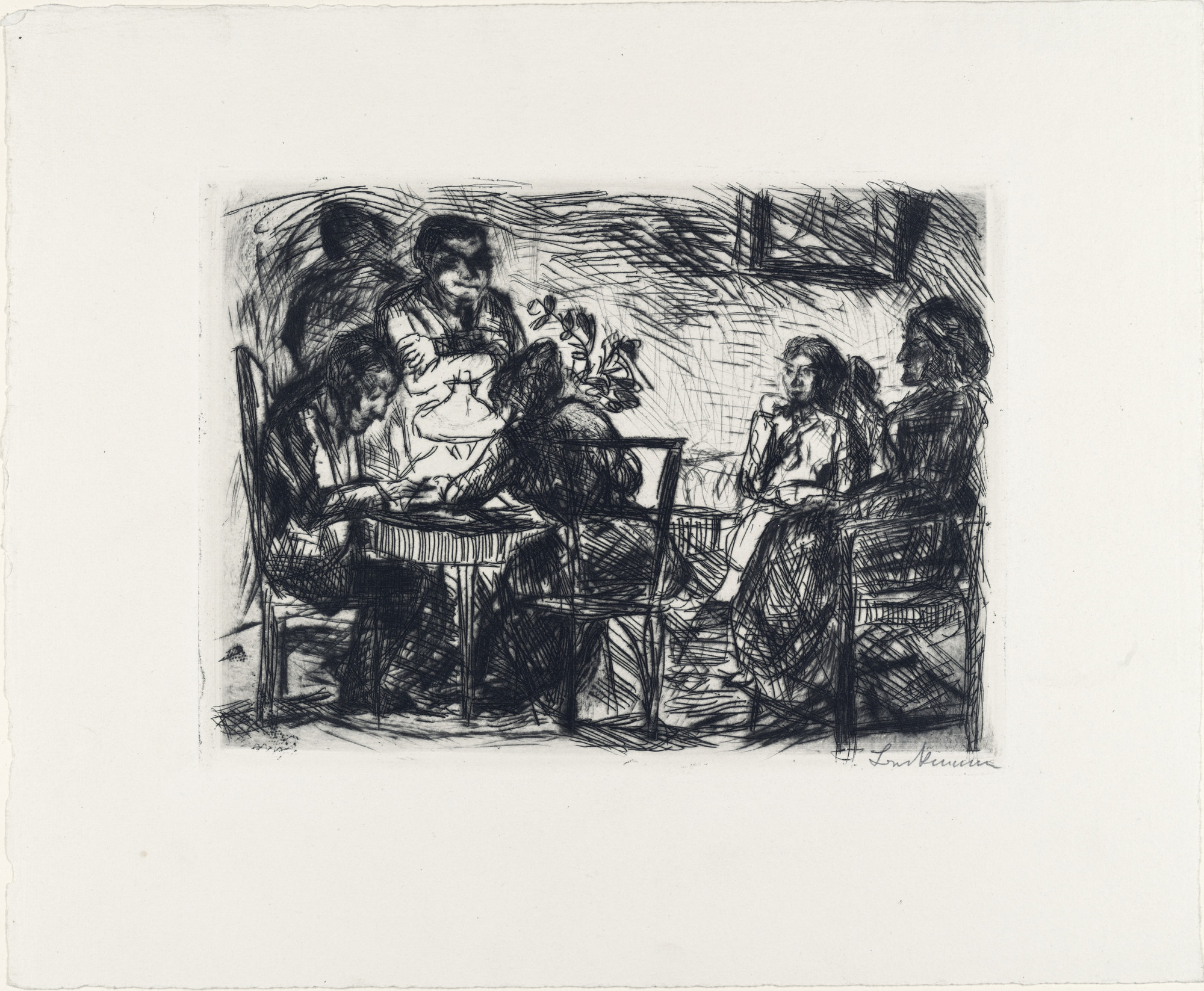 Max Beckmann. Evening Party (Abendgesellschaft)