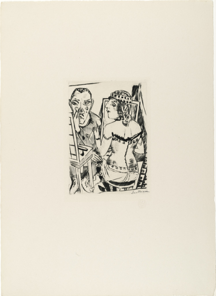 Dressing Room (Garderobe) from Annual Fair (Jahrmarkt)