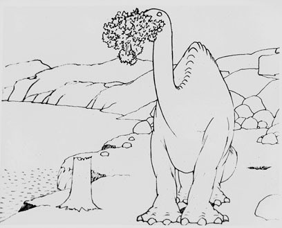 Winsor McCay. Gertie the Dinosaur. 1914