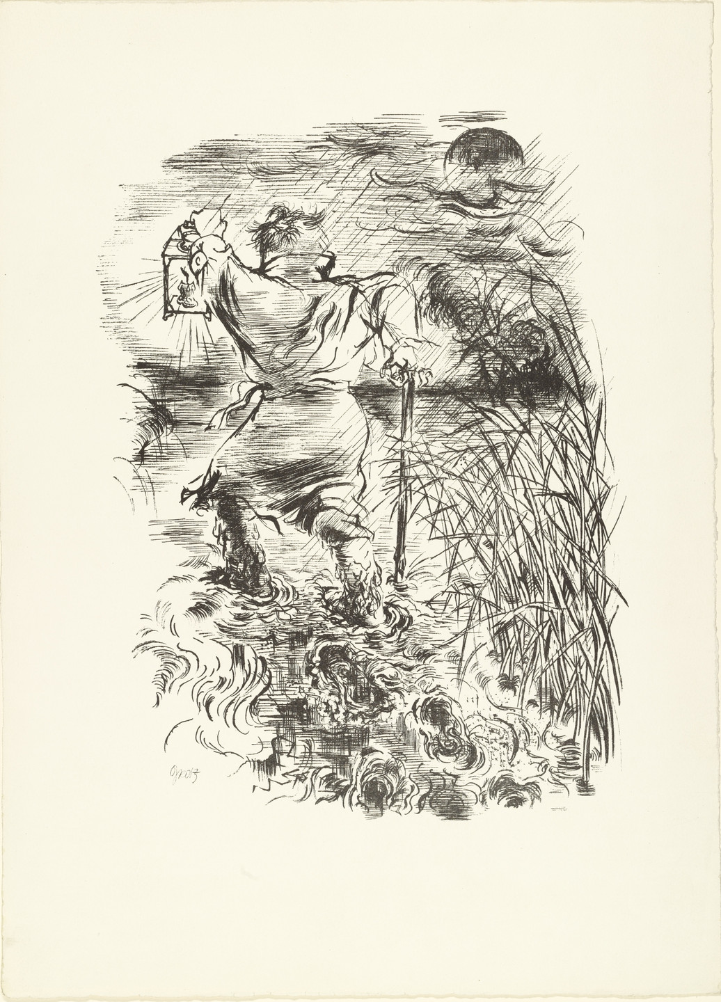 George Grosz. No Let Up (Kein Ende in Sicht) from the portfolio Interregnum. 1936