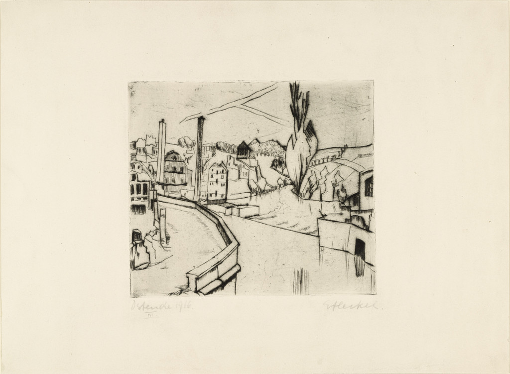 French River Landscape (Französische Flusslandschaft)