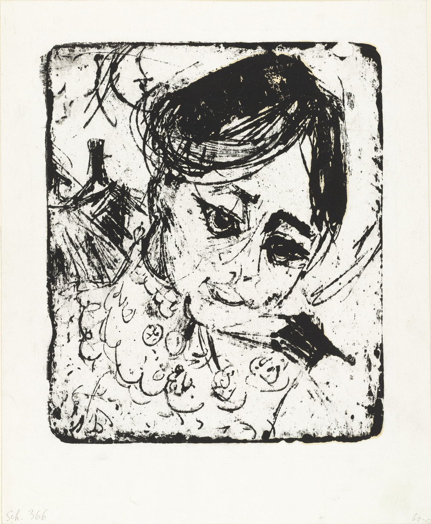 Peasant's Daughter (Bauerntochter) by Ernst Ludwig Kirchner