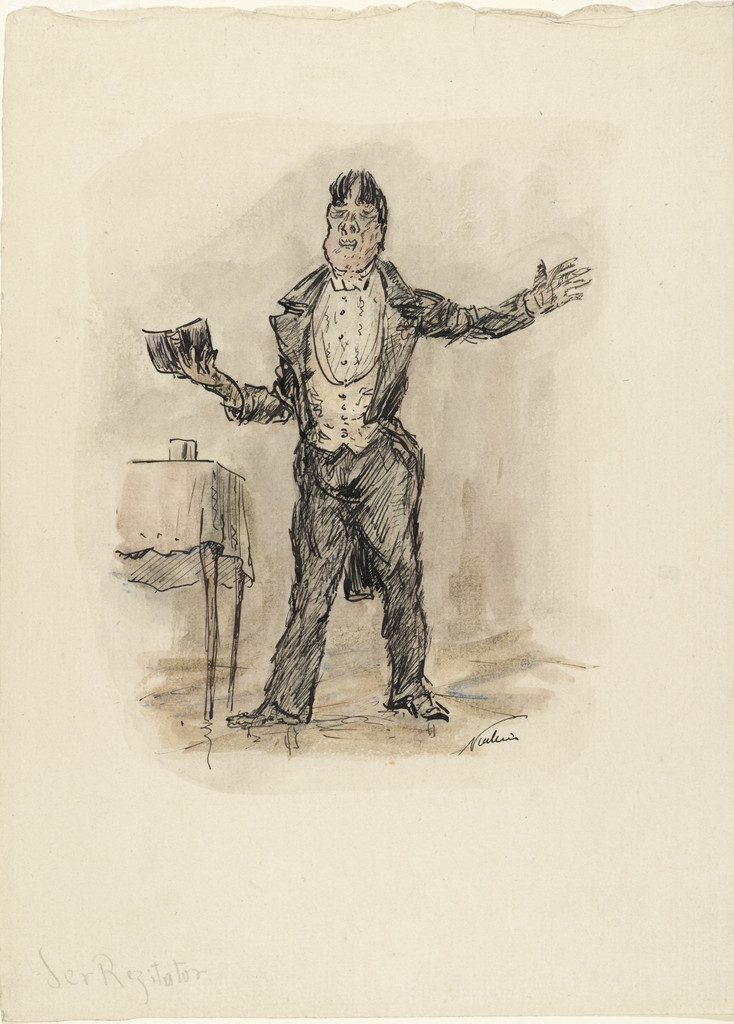 The Reciter (Der Rezitator)