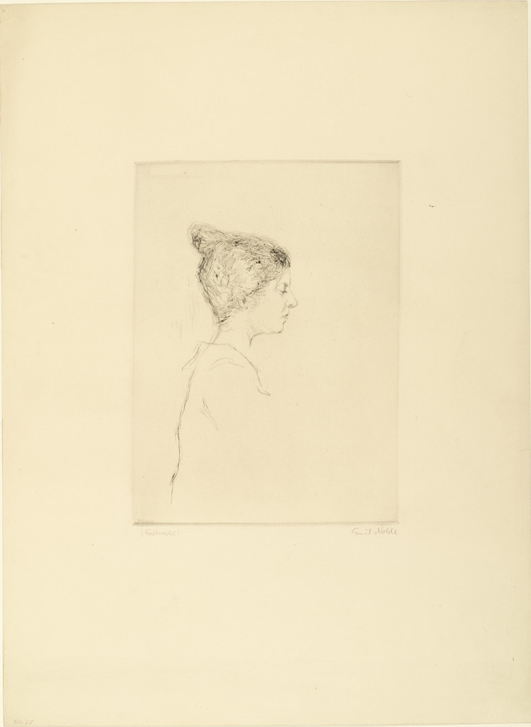 Profile of a Woman (Frauenprofil)