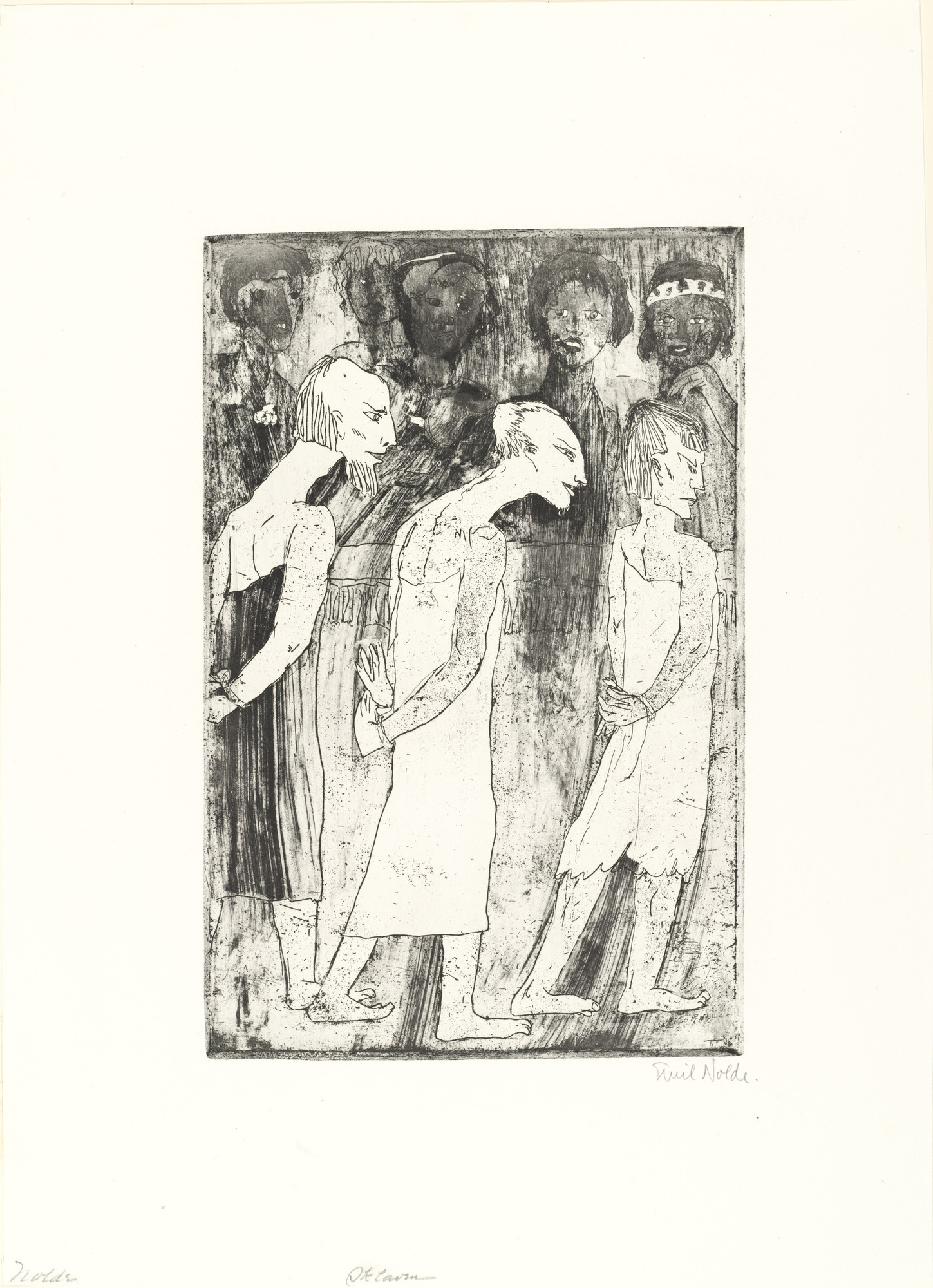 Emil Nolde. Slaves (Sklaven)