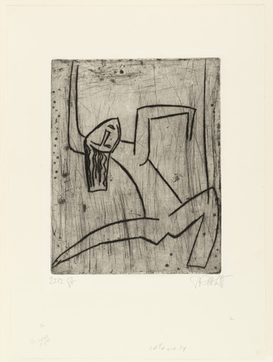Karl Schmidt-Rottluff. Dancer III. (1922) | MoMA