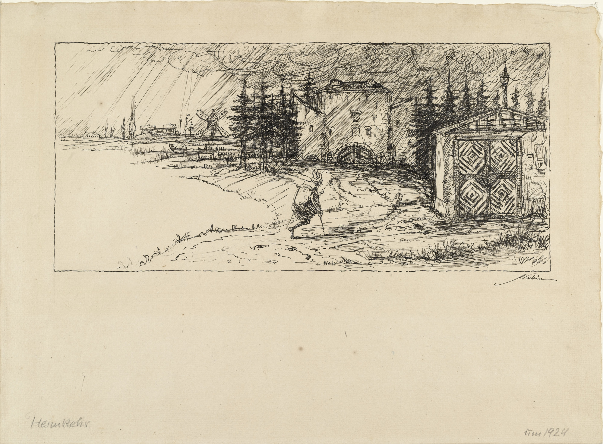 Alfred Kubin. Homecoming (Heimkehr)