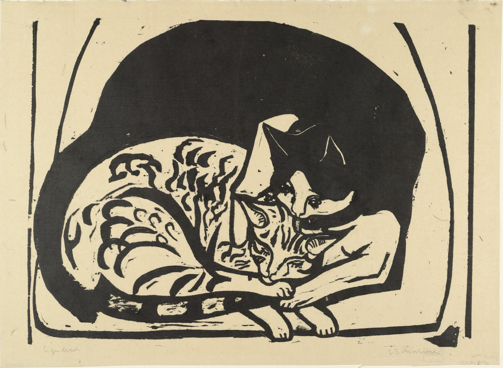 Two Cats (Zwei Katzen)