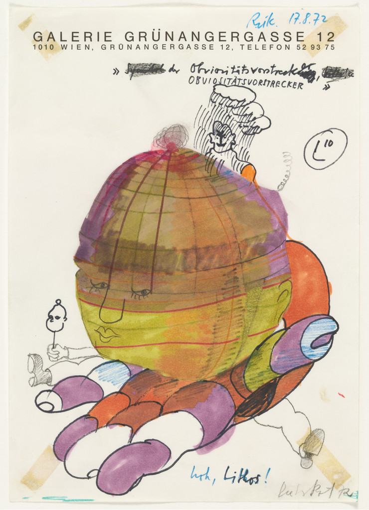 Symbol Der Obviositätsvorstrecker, hoch Lithos