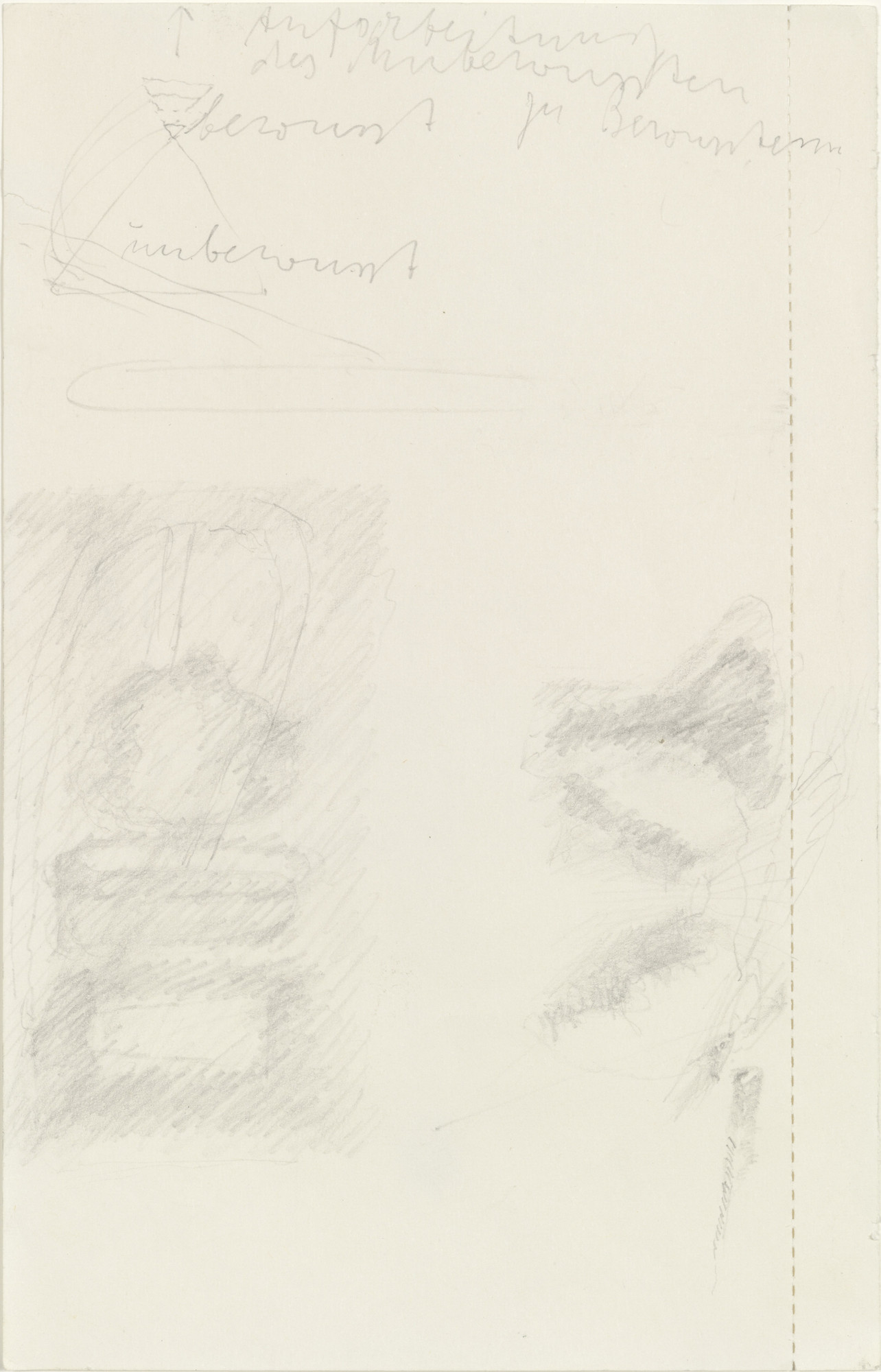 Joseph Beuys. Transformation of the Unconscious into Consciousness (Aufarbeitung des Unbewußten zu Bewußtem)