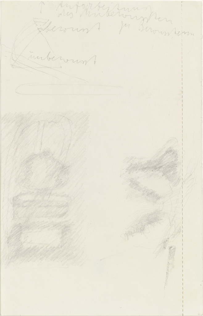 Transformation of the Unconscious into Consciousness (Aufarbeitung des Unbewußten zu Bewußtem), Joseph Beuys, 1974