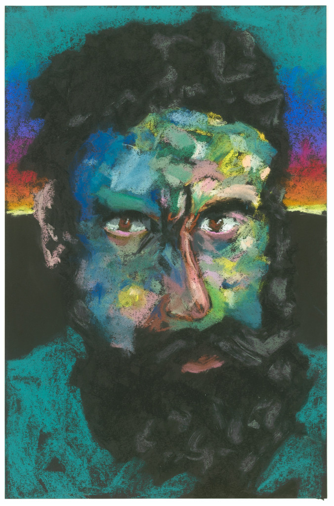 Head #12, Lucas Samaras, 1981