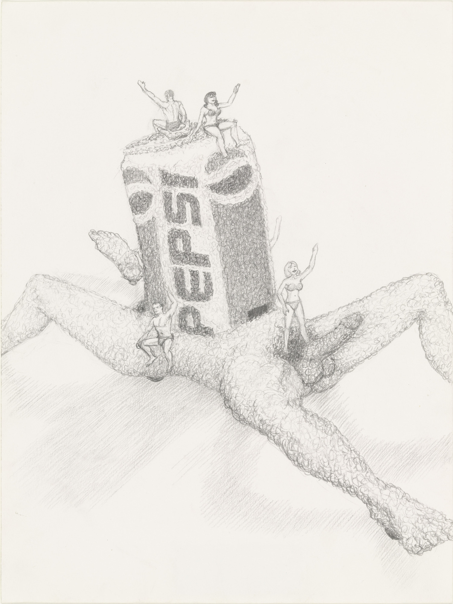 Jim Shaw. Dream Object ( I was drawing a Pepsi sex float...)