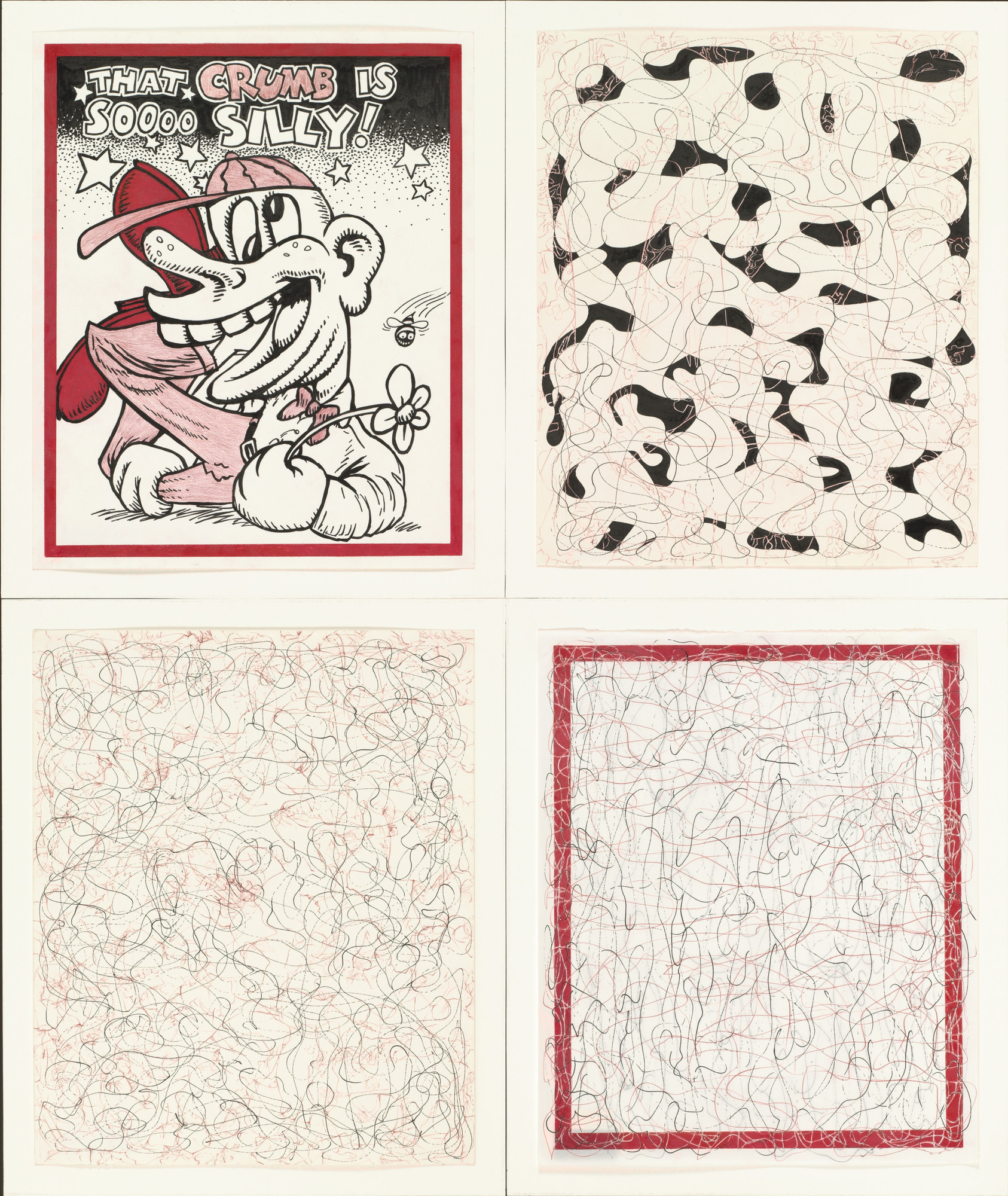 Jim Shaw. Dream Object ( I was at Linda's and found a stack of very old drawings...)