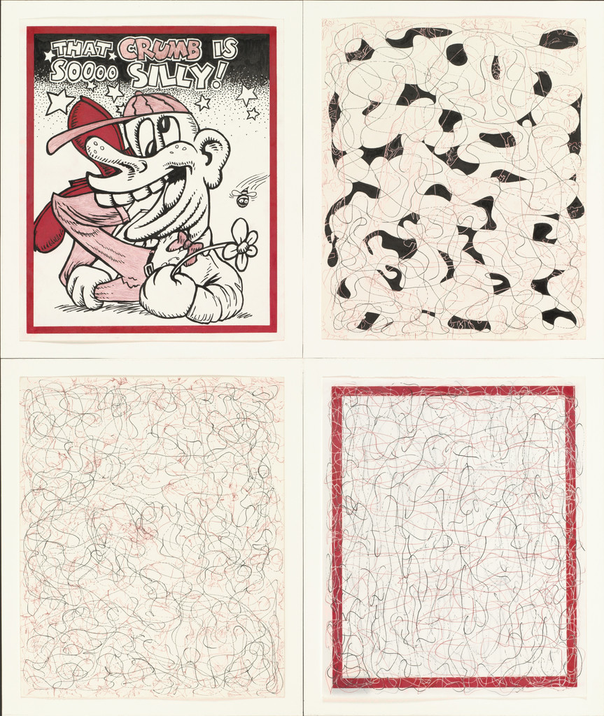 Dream Object ( I was at Linda's and found a stack of very old drawings...)