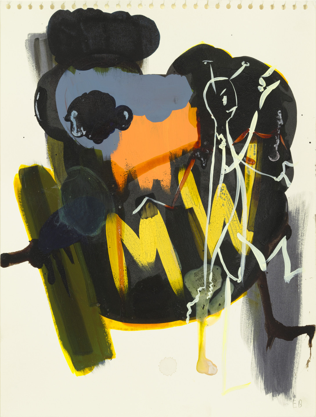Ellen Berkenblit. Untitled. (2003)
