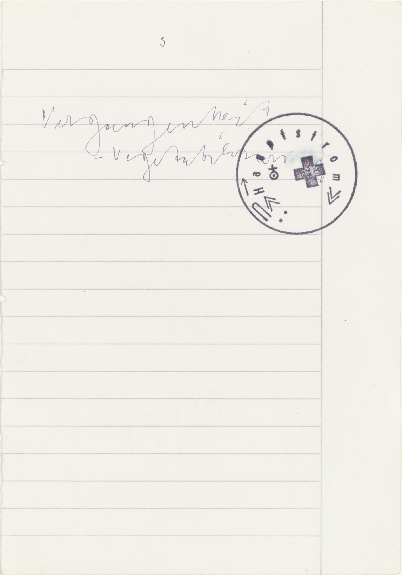 Joseph Beuys. Main Current Past (Hauptstrom Vergangenheit)