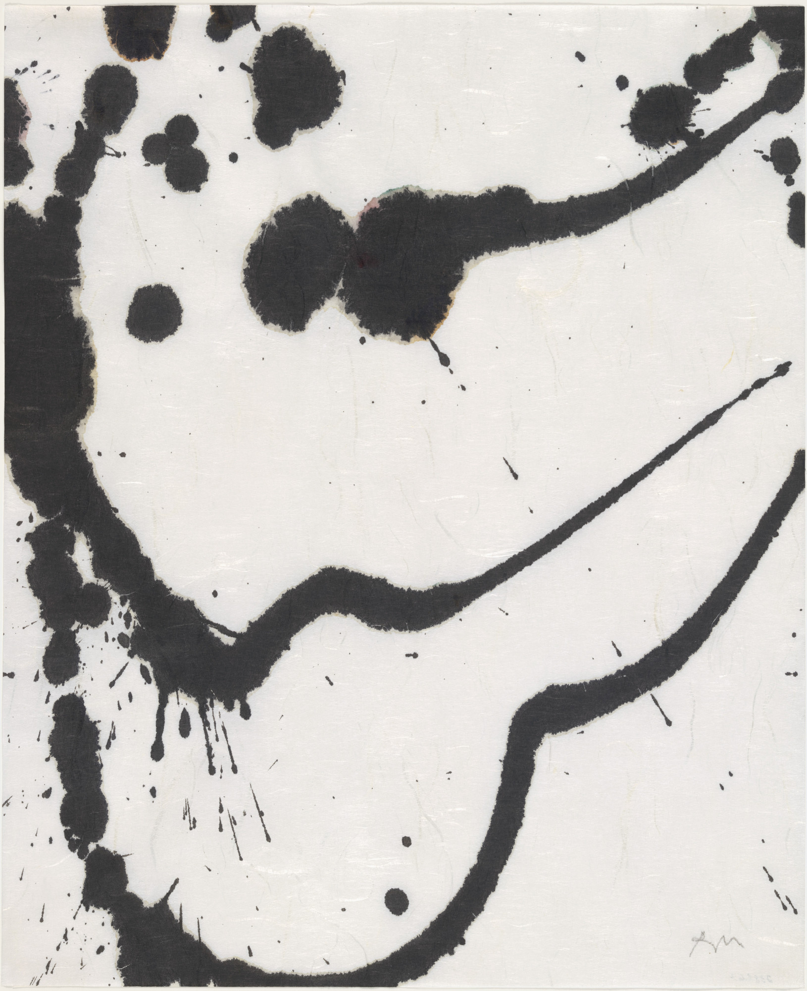 Robert Motherwell. Untitled from the series Lyric Suite