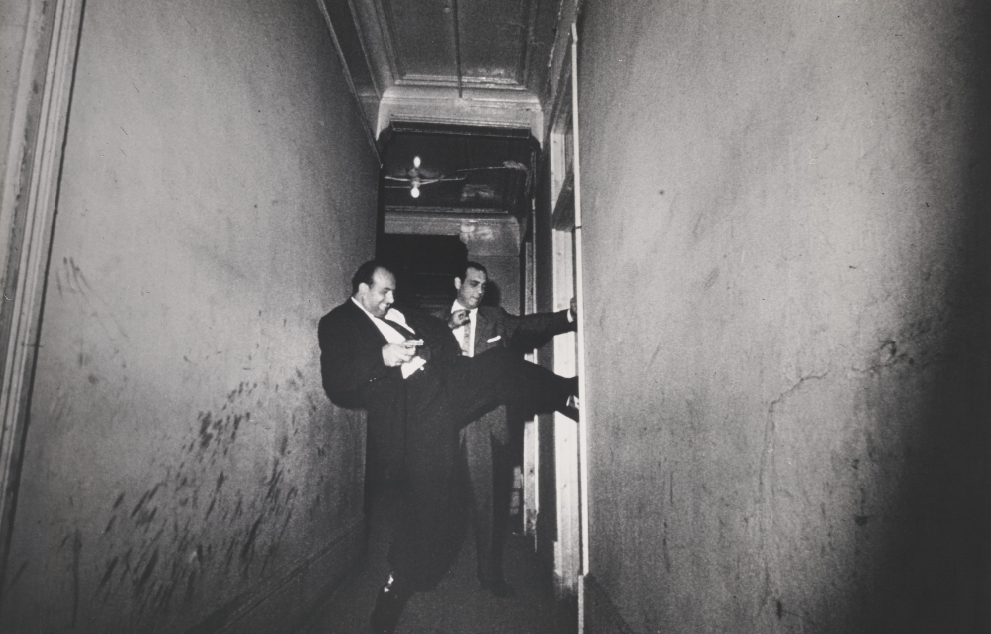 Gordon Parks. Raiding Detectives, Chicago, Illinois. 1957